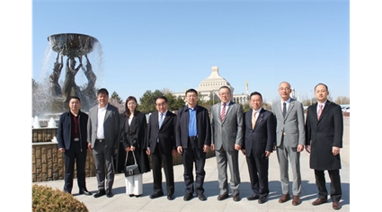 韩国阳光必达代表团访问蒙古王实业